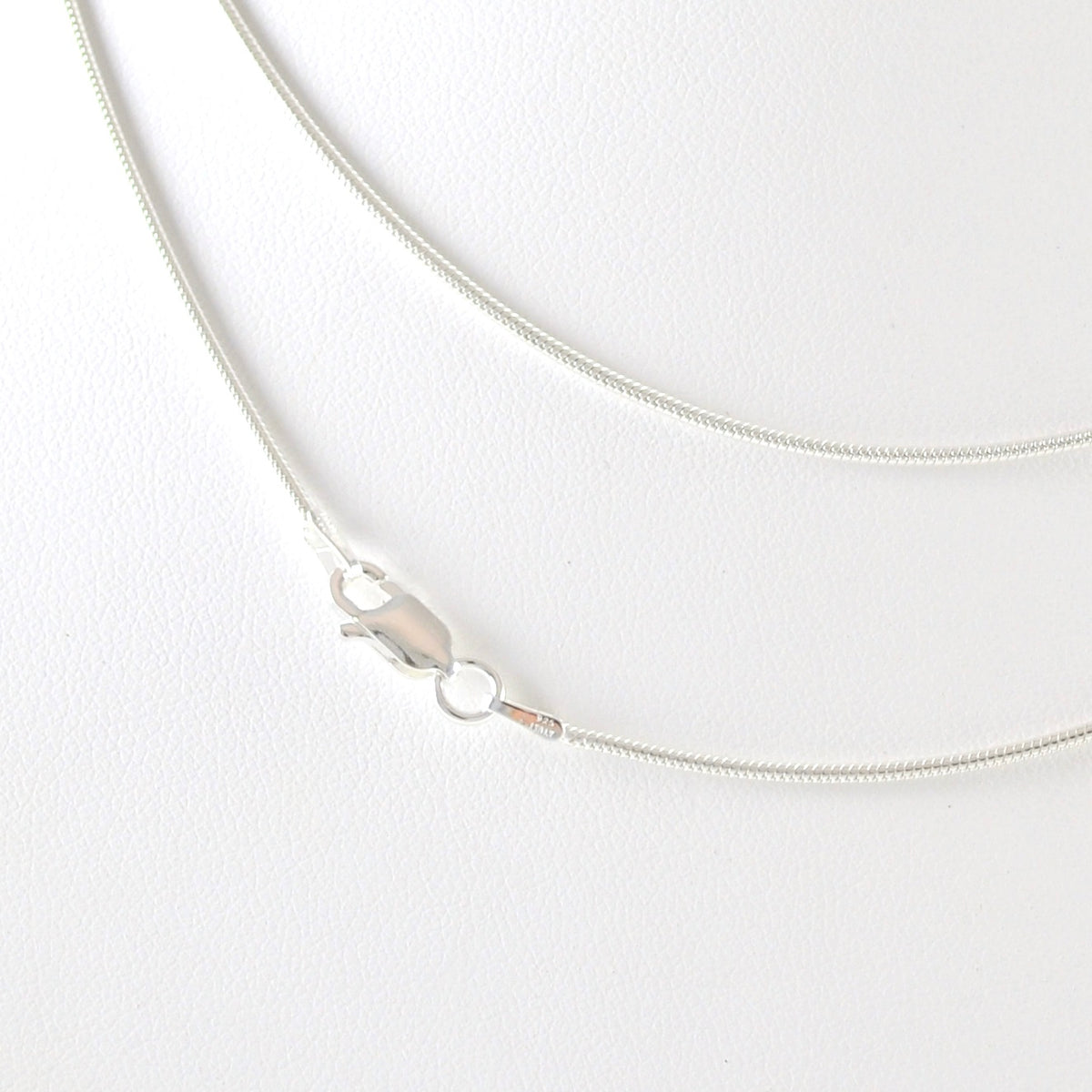 Alt View Sterling Silver 18 Inch Snake 030 Chain