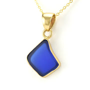 Alchemía Recycled Glass Cobalt Pendant