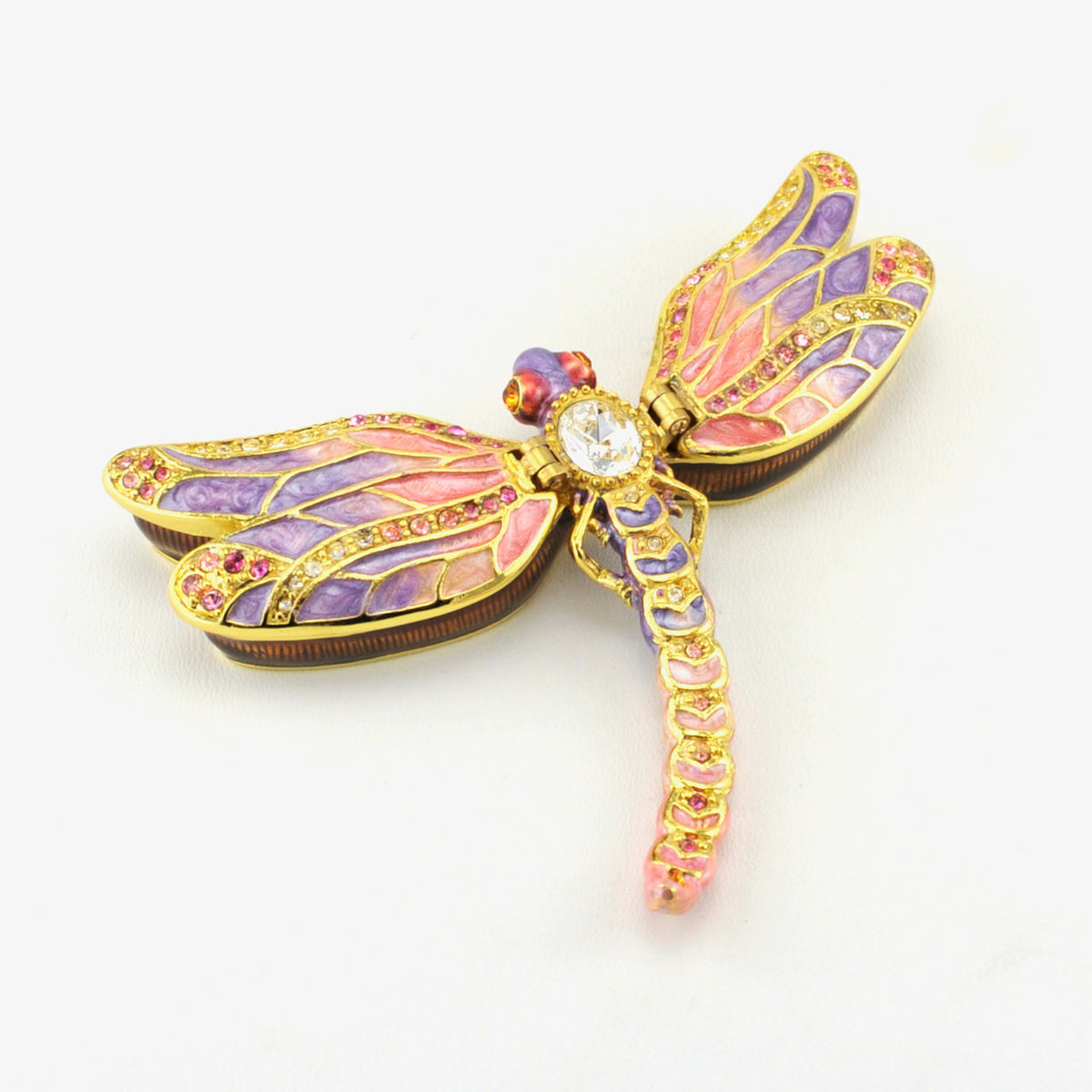 Dragonfly Enamel Box