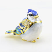 Blue Jay Enamel Box