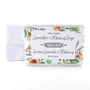 Lavender and Hibiscus Soap