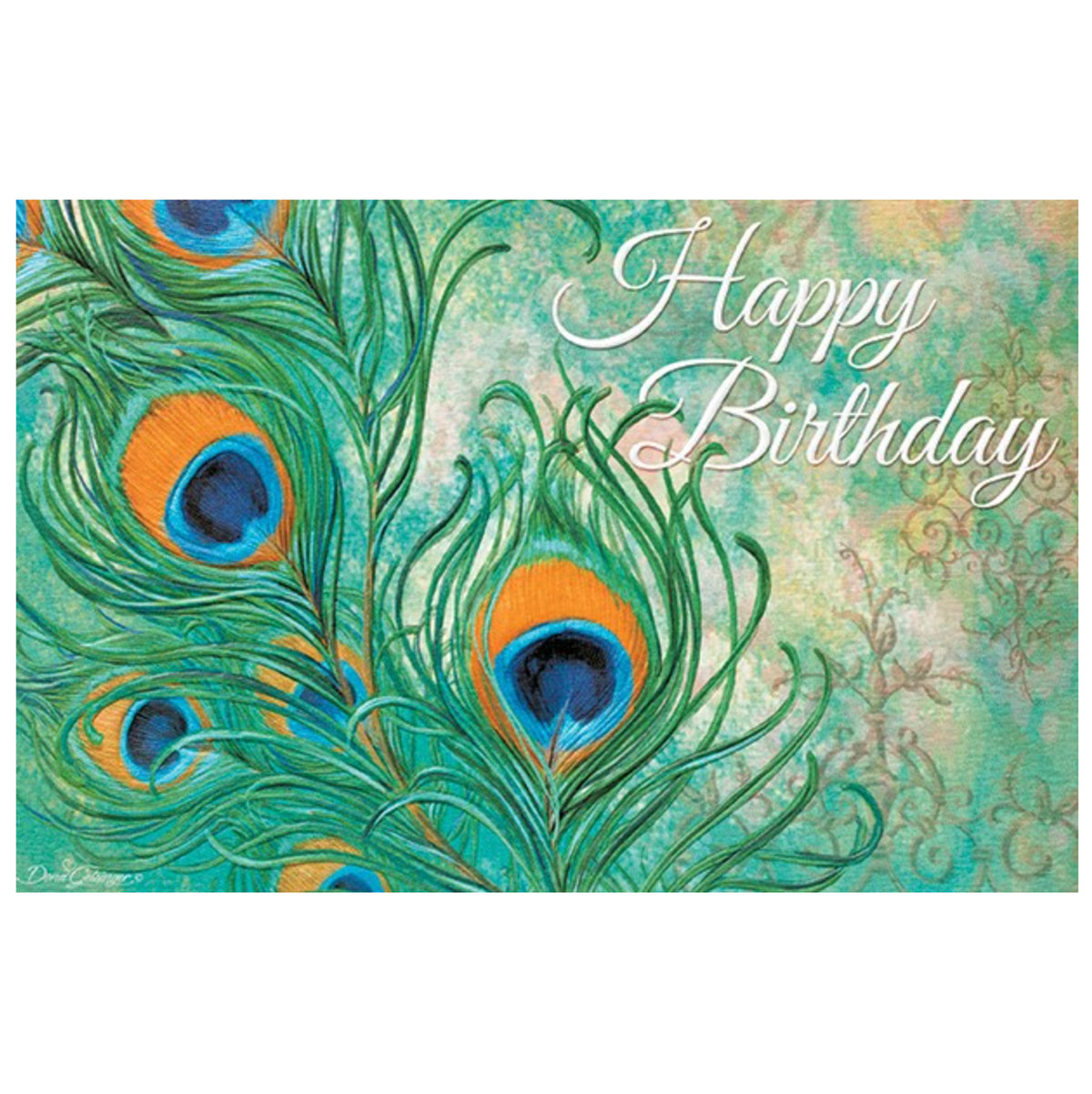 Jewel of the Garden Birthday Card