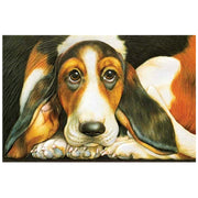 Basset Hound Pet Sympathy Card
