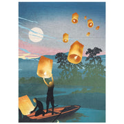 Lanterns Blank Card