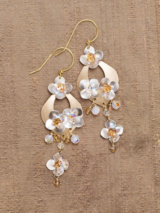 Alt View Hawaiian Wedding Earrings