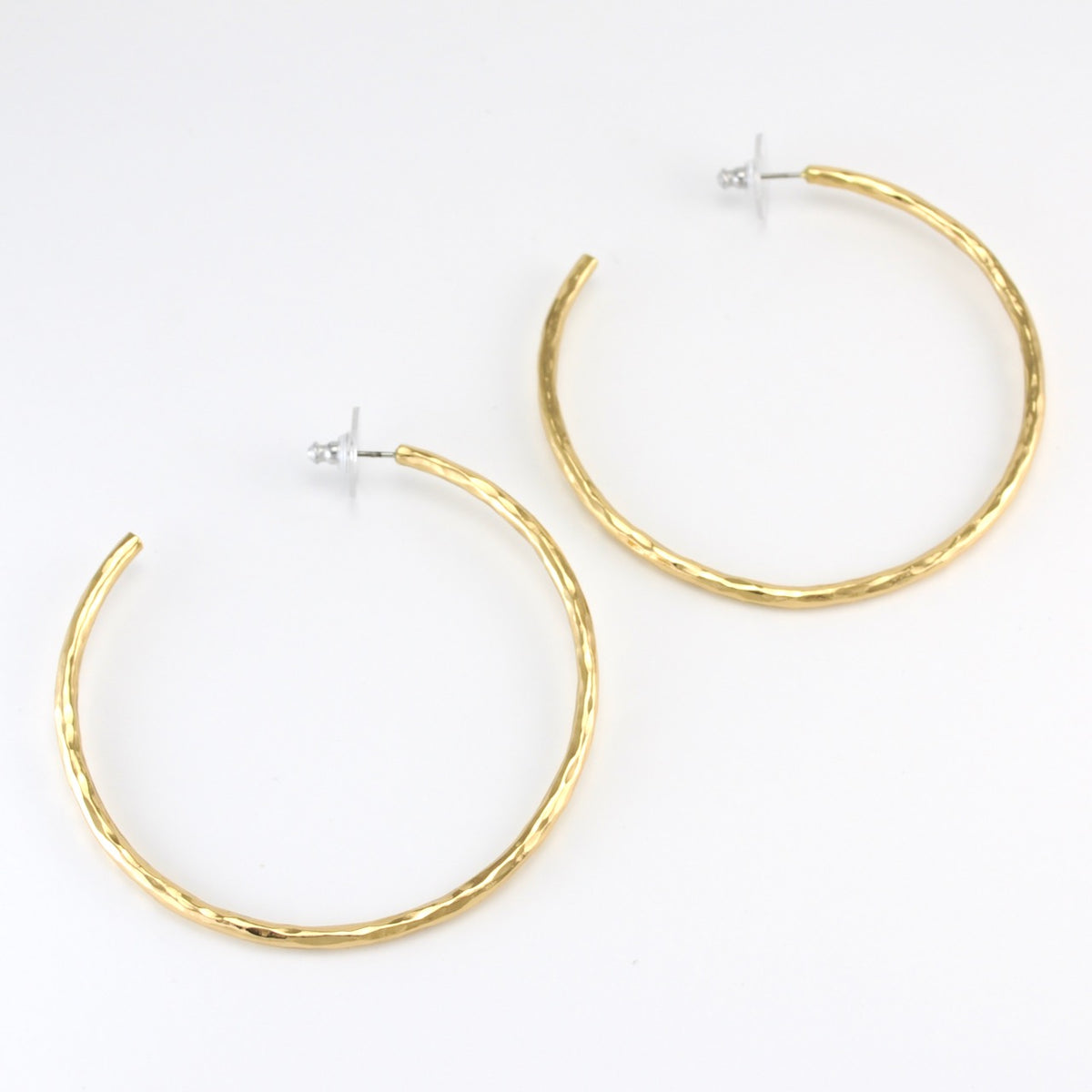 Alchemía Hammered 65mm Hoop Earrings