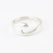 Silver Wave Ring