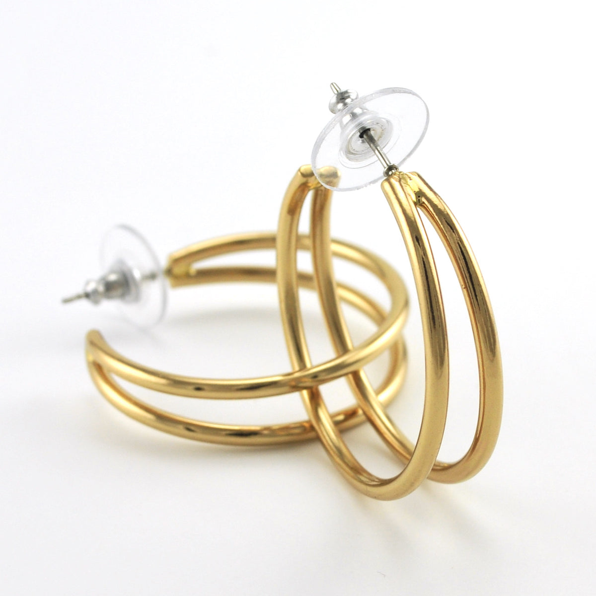 Alchemía 35mm Double Hoop Earrings
