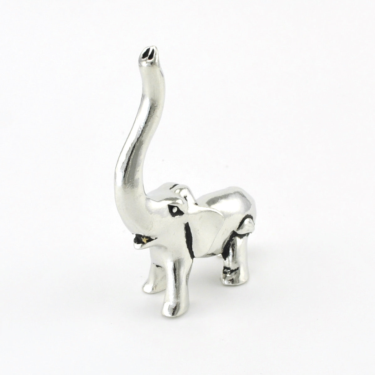 Pewter Elephant Ring Holder