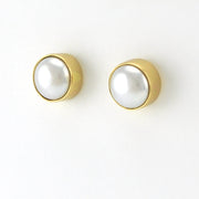 Alchemía Pearl Post Earrings